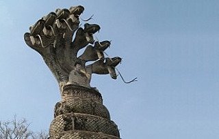Naga Buddha statue