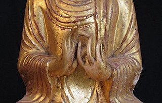 Boeddhabeeld in Dharmachakra mudra