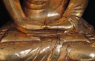 Buddha statue in Dhyana Mudra