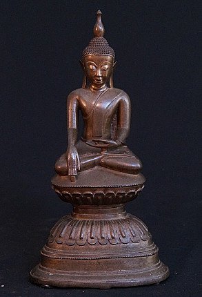 Bronze Shan Buddha statue