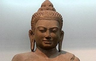 Mon Buddha statue