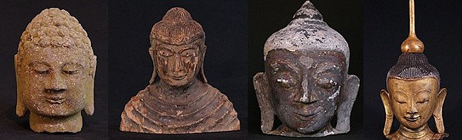 Buddha Head Crown - The Ushnisha