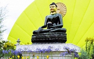 Jade buddha statue
