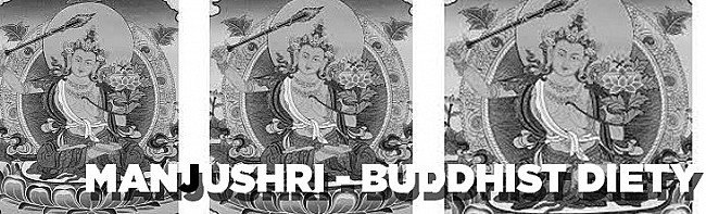Buddhist Deity: Manjushri