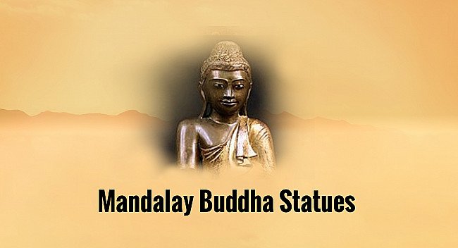 Mandalay Buddha statues