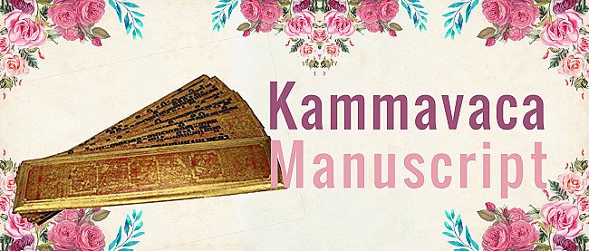 Kammavaca Texts - Their Covers and Binding Ribbons