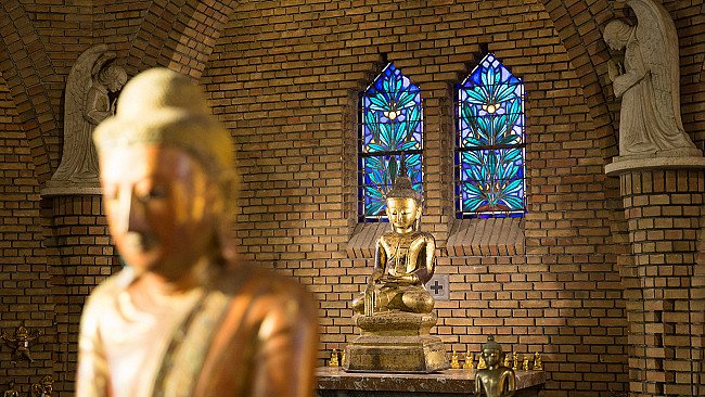 Antique Buddha statues