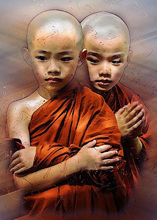 Buddhist monks