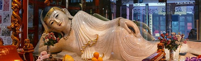 reclining buddha statue jade buddha temple