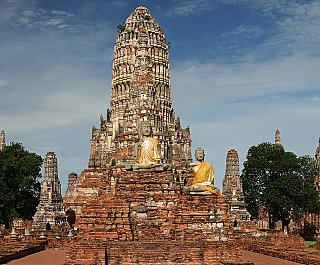 ayutthaya temple in thailand