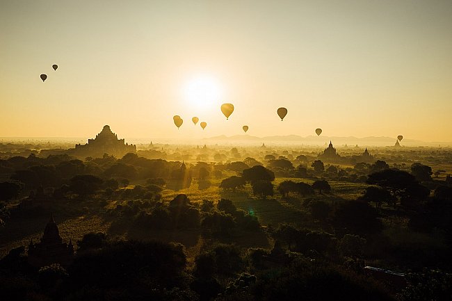 Bagan in Burma