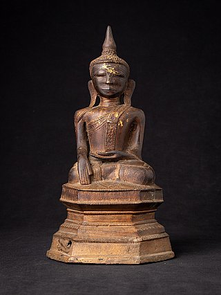 Antieke bronzen Shan Boeddha
