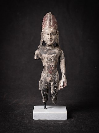 Antiek zandstenen Jain beeld