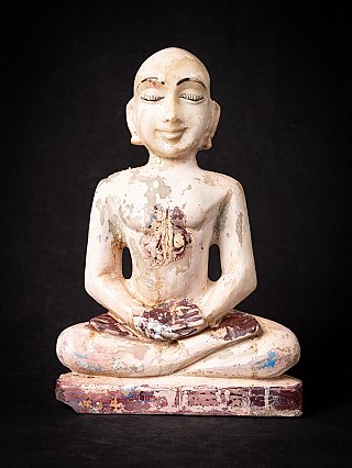 Antiek marmeren Jain beeld