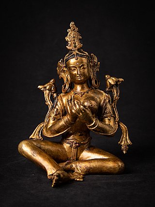 Oude bronzen Nepalese Tara