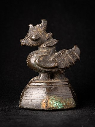 Antiek bronzen Opiumgewicht