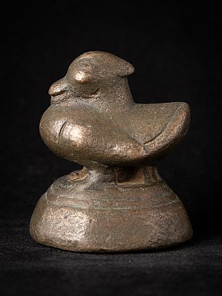 Antiek bronzen Opiumgewicht