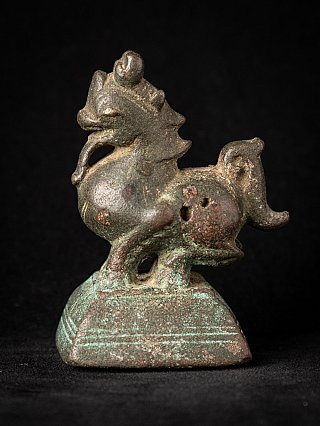 Antiek bronzen Opiumgewicht