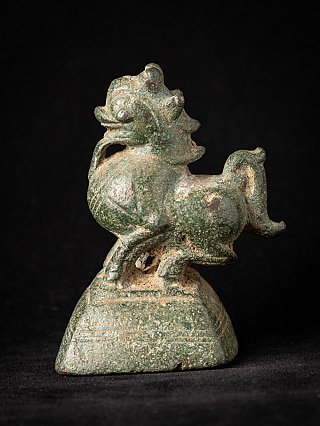 Antiek bronzen Opiumgewicht