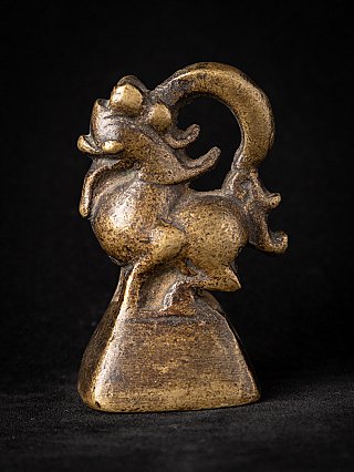 Antiek bronzen Opiumgewicht