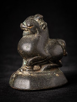 Antiek bronzen Opiumgewicht