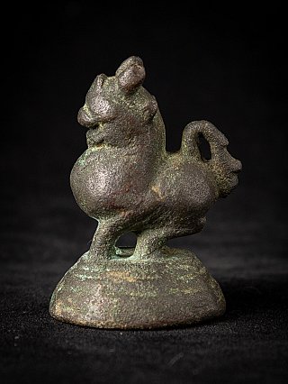 Antiek bronzen Opiumgewicht