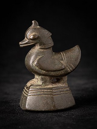 Antiek bronzen Opiumgewicht