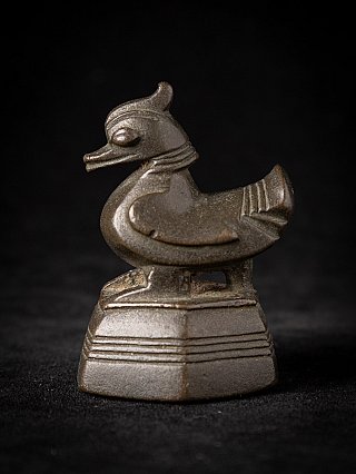 Antiek bronzen Opiumgewicht