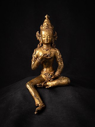 Oude bronzen Nepalese Vajrasattva