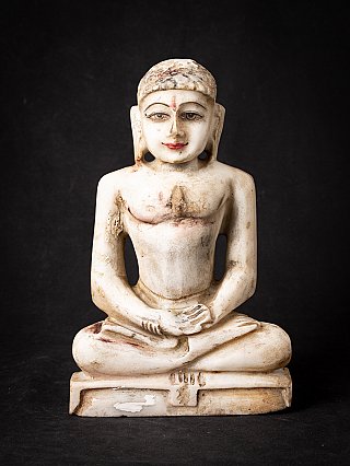 Antiek marmeren Jain beeld