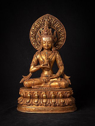 Oud bronzen Nepalees Vajrasattva beeld