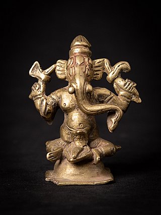 Antiek bronzen Ganesha beeld