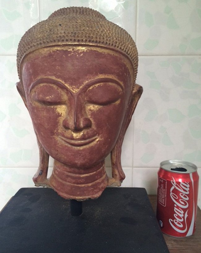 18th century Buddha head
