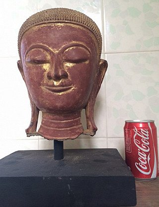 18th century Buddha head